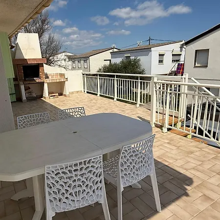 Pour 7 Personnes A 100m De La Avec Terrasse Et Parking A - Fr-1-784-5 * Gruissan